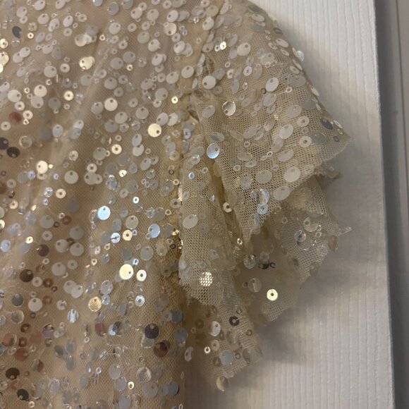 Anthropologie Pamela Sequined Blouse - Size Small - Picture 3 of 8